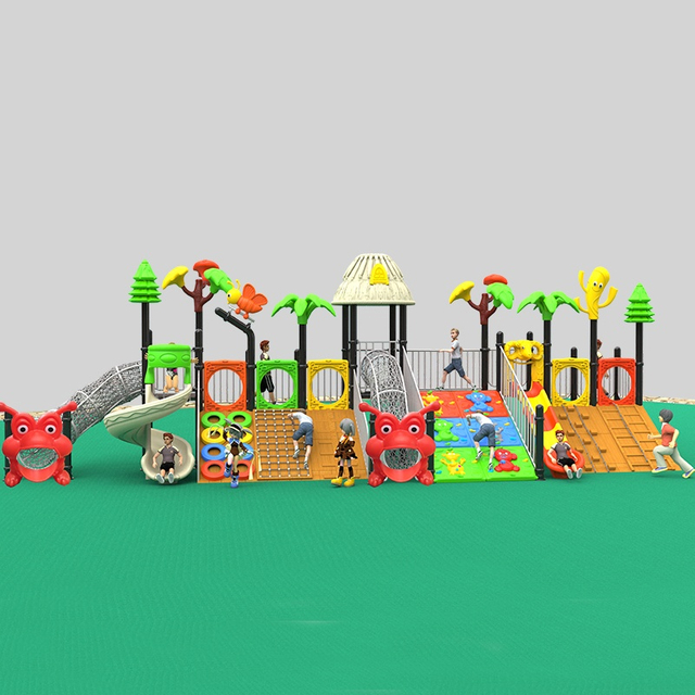 滑梯茅草塔：终极户外游乐场滑梯 