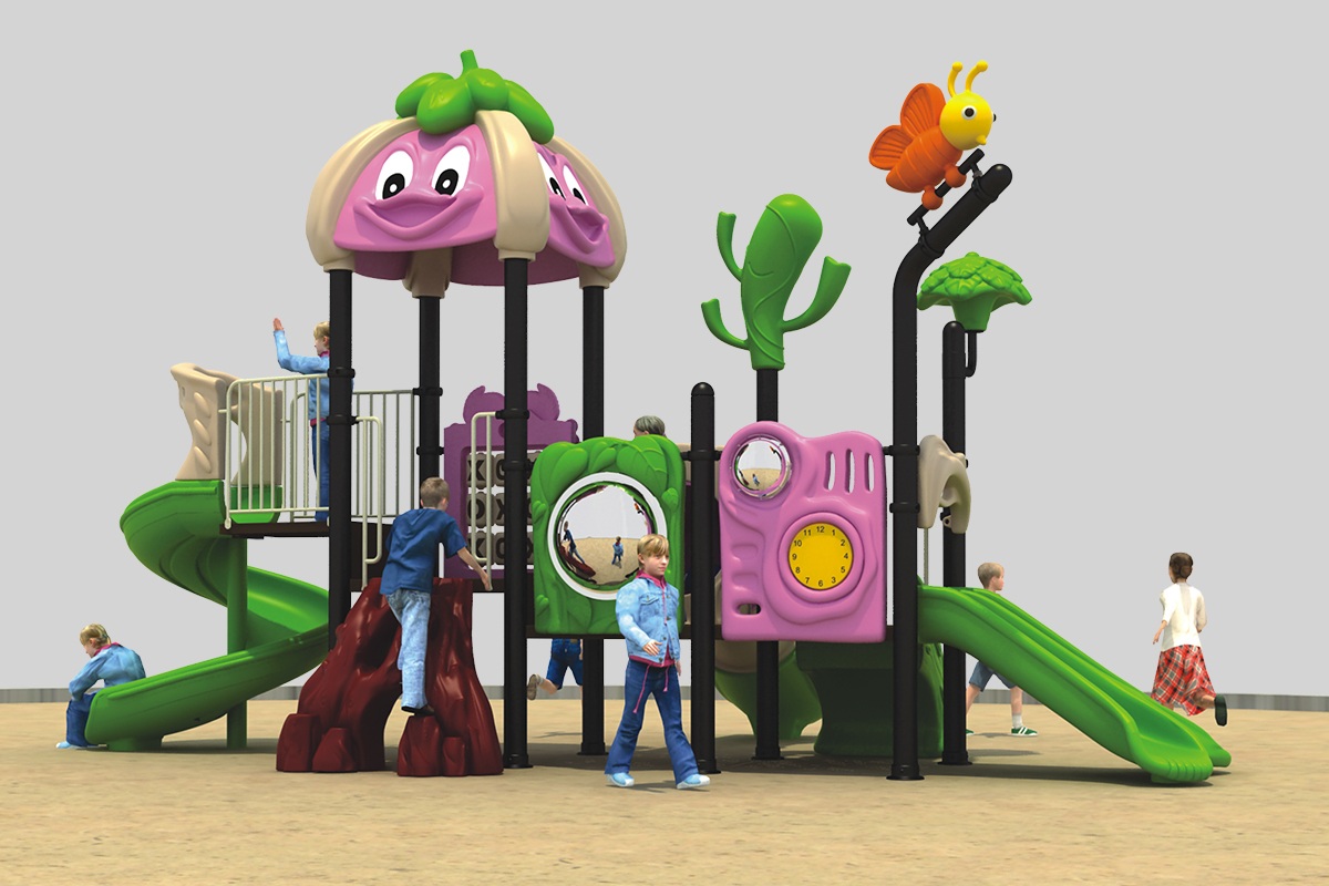 户外滑梯游乐场 (2)