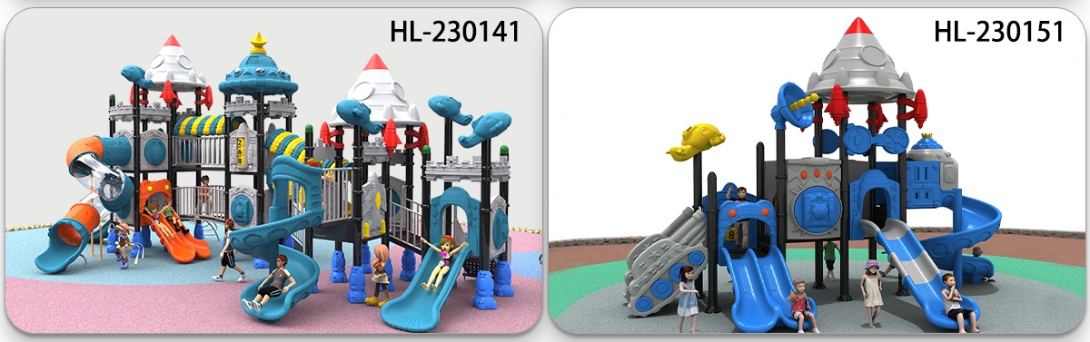 太空游乐滑梯供应商 HDPE 材料 (2)