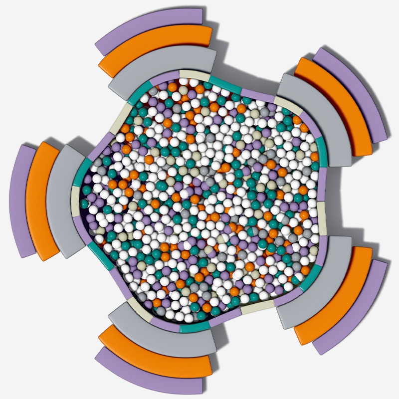 梅花型海洋球池_室内软体海洋球池_儿童乐园球池_游乐设备厂家定制