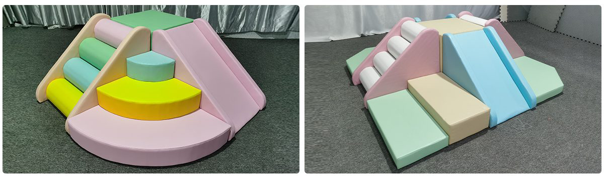 软体爬滑组合产品实物展示