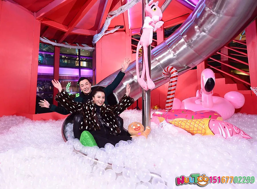 乐图非标游乐+不锈钢滑梯+上海新天地-(3)