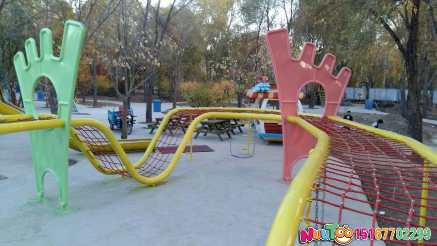非标游乐+高空走廊+斜屋+塔+组合滑梯+滑滑梯 (20)
