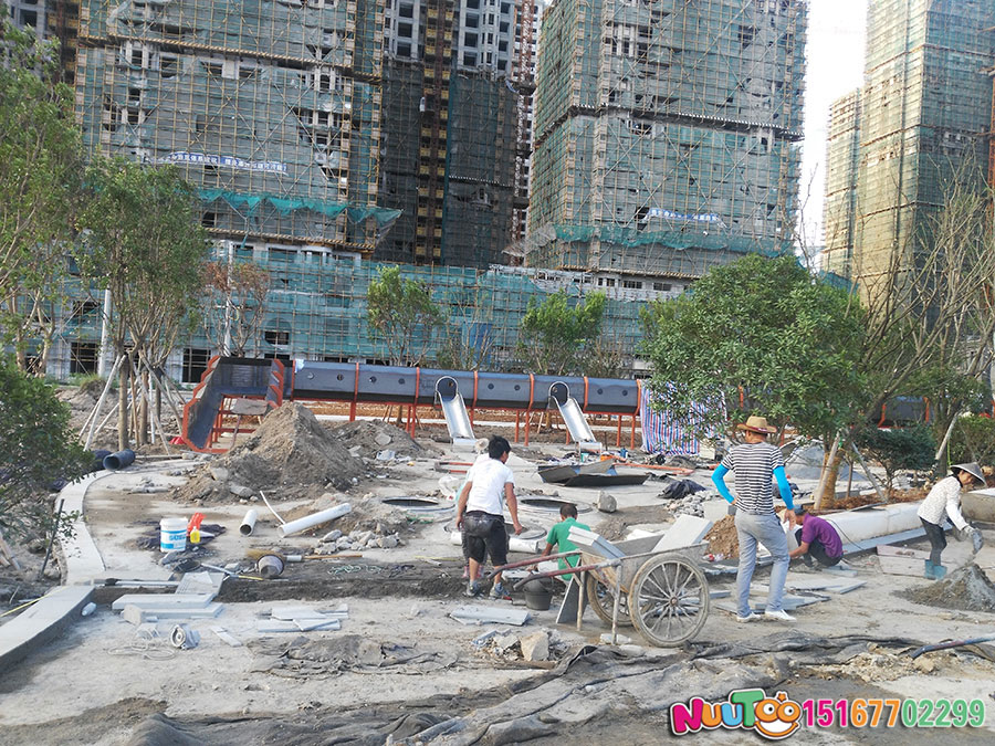 非标游乐+走廊组合滑梯+小区园林游乐+滑滑梯 (5)