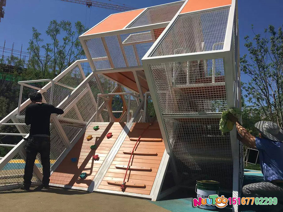 非标游乐+北京旭辉组合滑梯 +儿童乐园设备 (11)