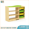 幼儿园实木家具_幼儿园角色区域柜