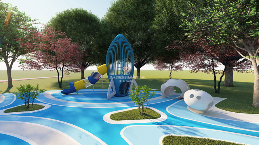 户外组合滑梯 (18)