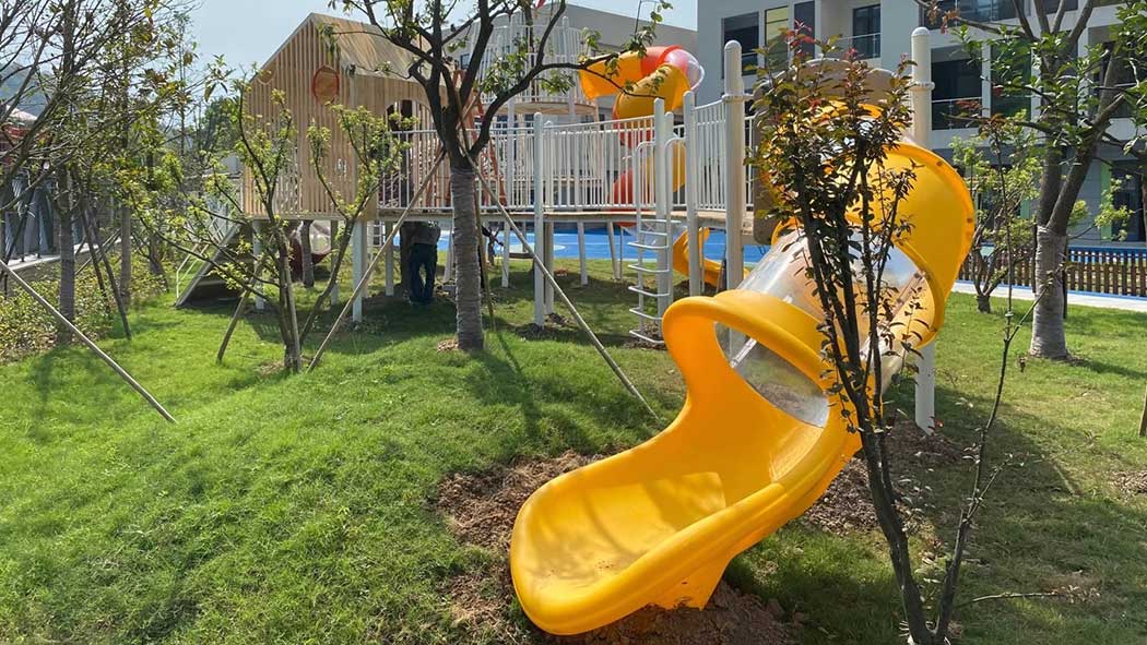  户外组合滑梯-3