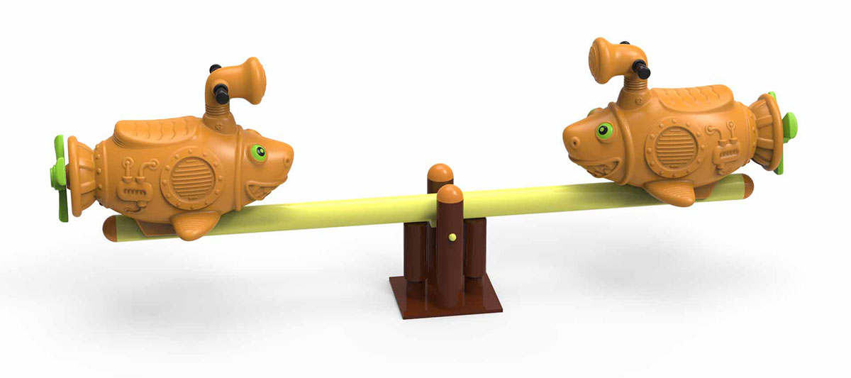 游乐场户外跷跷板 (8)