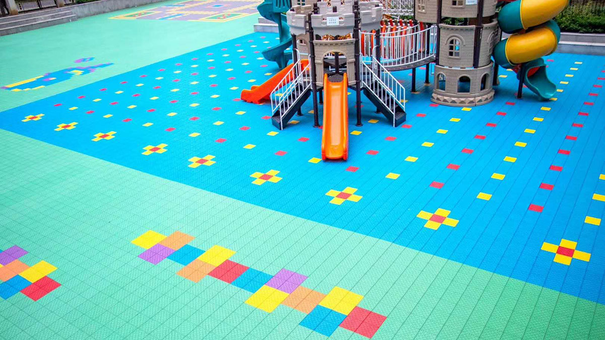 联锁运动地板砖 (2)