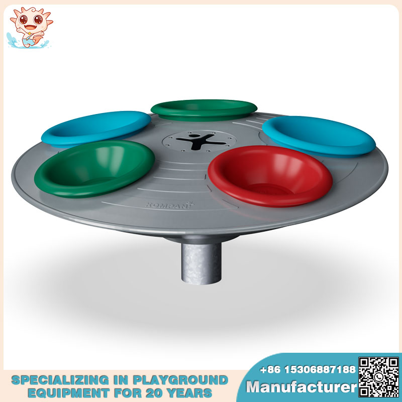 儿童游乐设施制造商创新设计旋转木马
