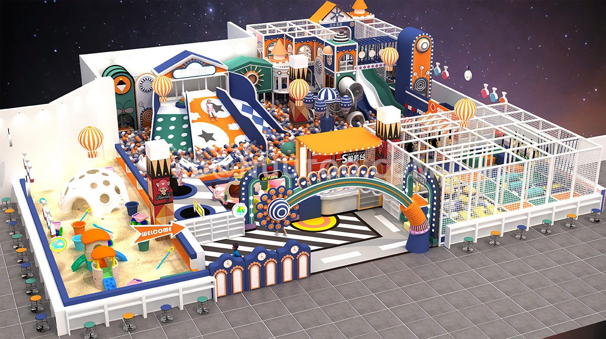 室内游乐场软体游戏 (2)