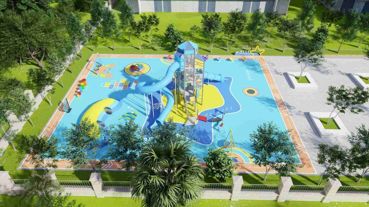 火箭游乐场滑梯 (5)