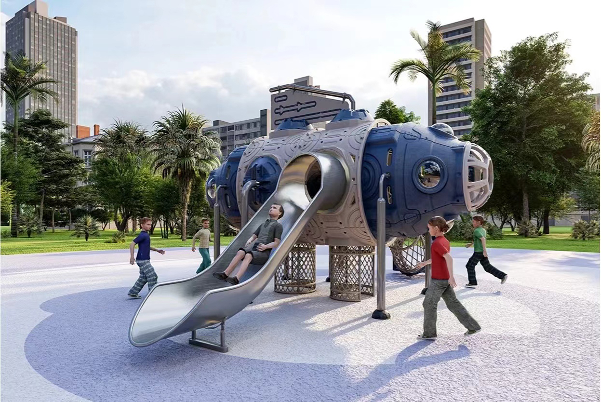 儿童空间游乐场 (2)