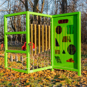 音乐与感官面板，户外科学游乐场设备贸易商