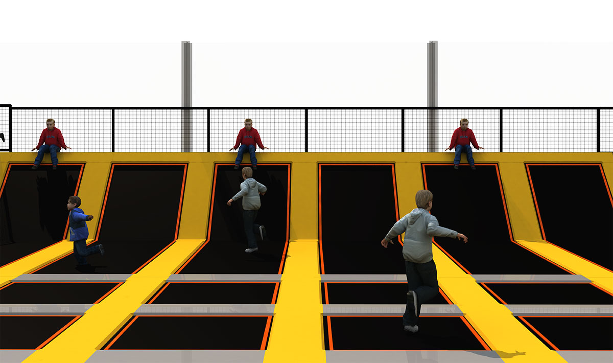 室内蹦床公园 (9)