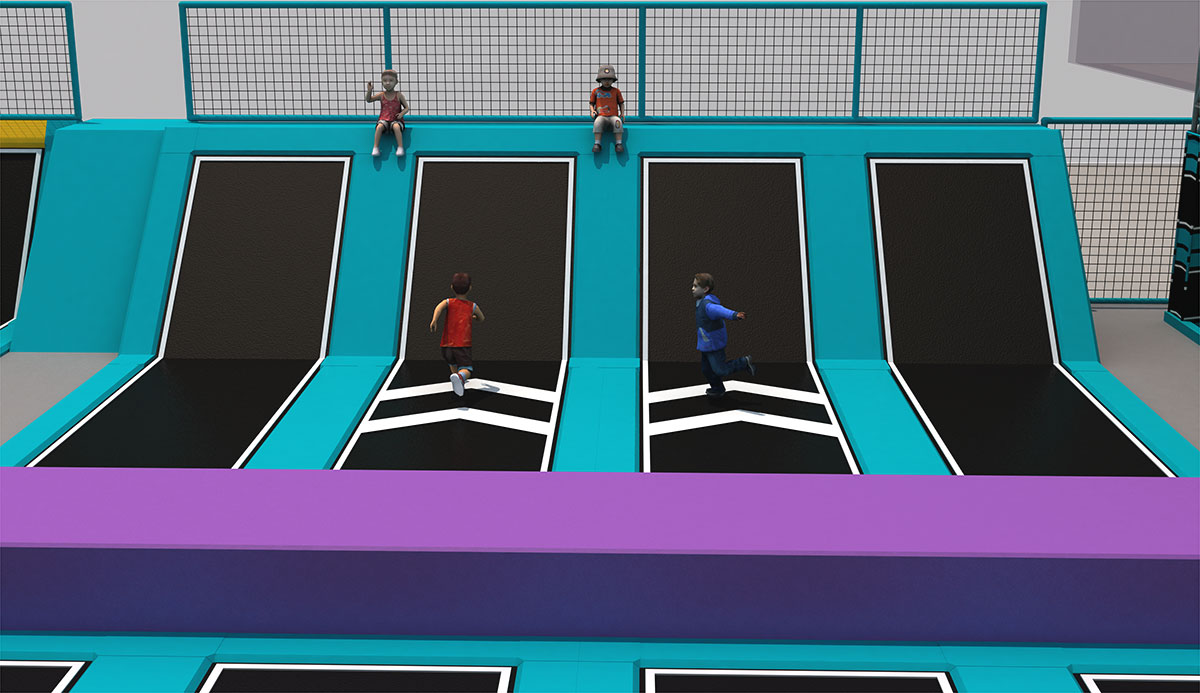 室内蹦床公园 (10)