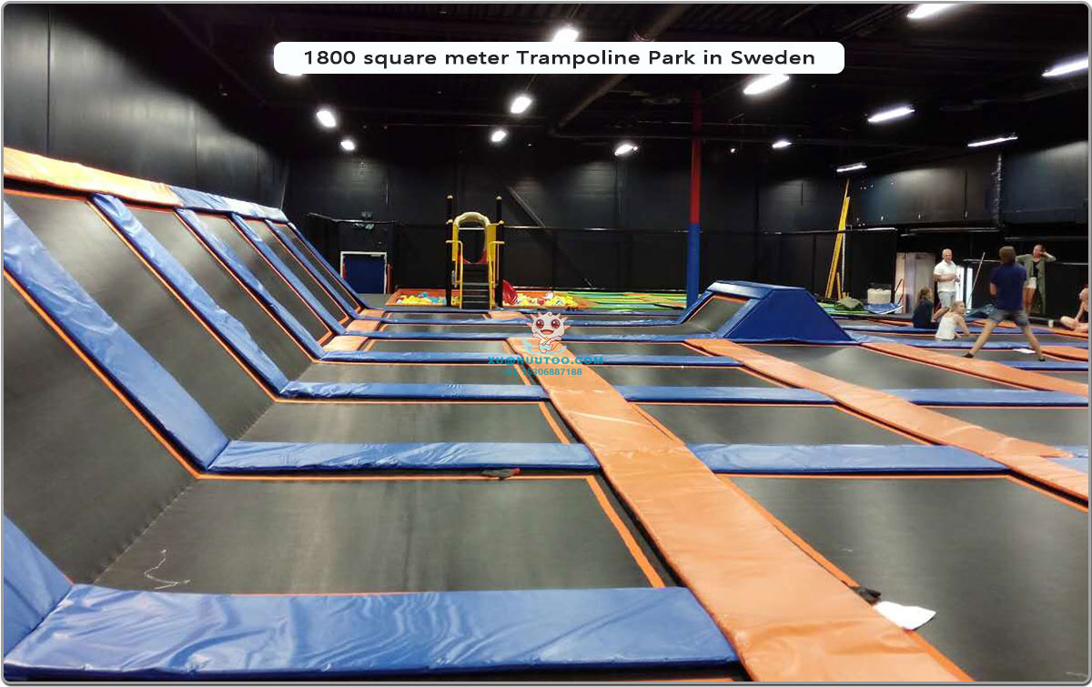 室内蹦床公园设备 (9)