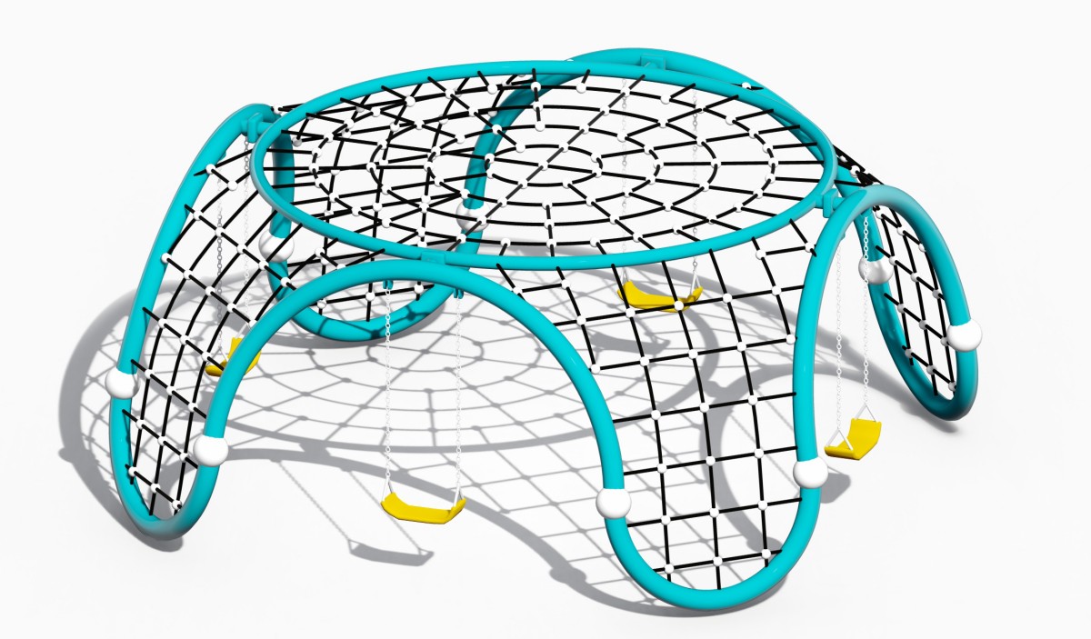 户外乐园攀爬网设备