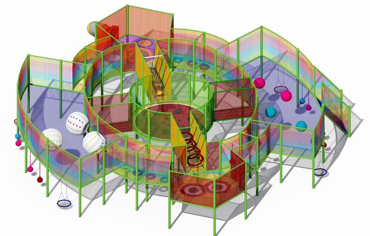 穿越彩虹迷宫！ 