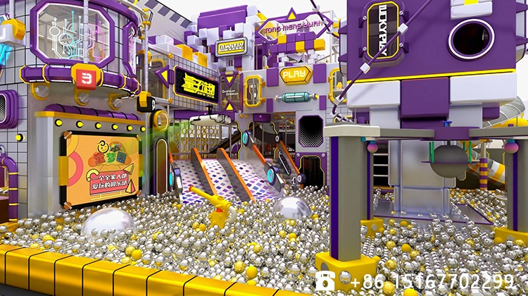 室内游乐设备+淘气堡