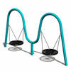 镀锌管儿童秋千 坚固耐用，适合积极玩耍