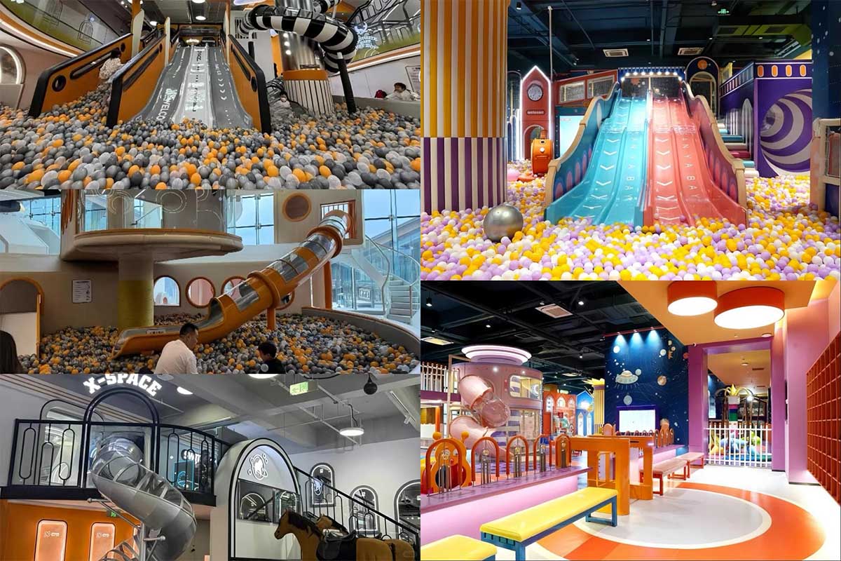 马卡龙系列淘气堡实体案例