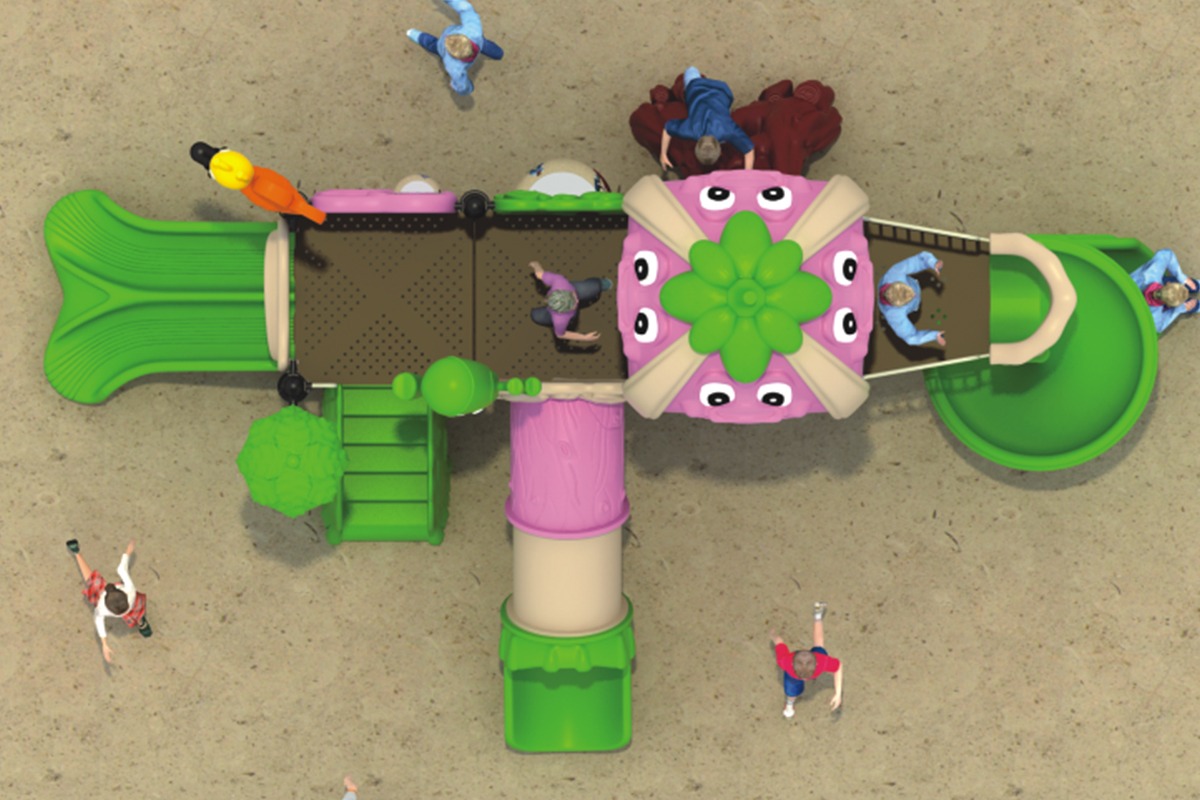 户外滑梯游乐场 (3)