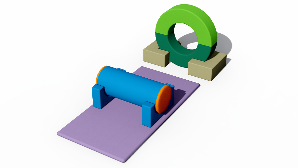 软体钻爬隧道平衡滚筒组合产品详情