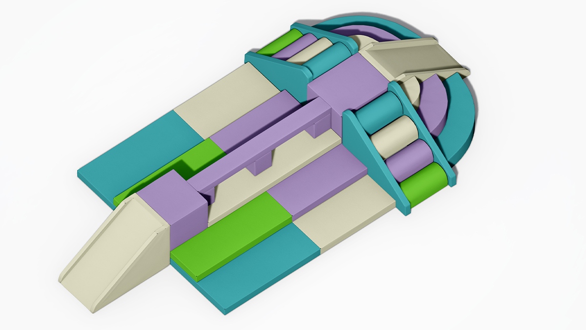 10. Indoor Soft Play Set (5)