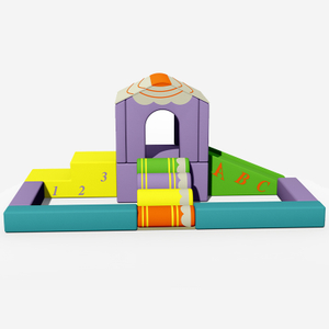 软垫攀爬屋 — 室内软体游乐设备 