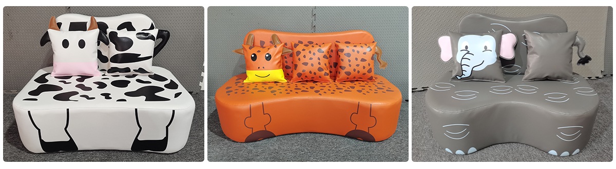 其他造型儿童软体沙发产品实体展示