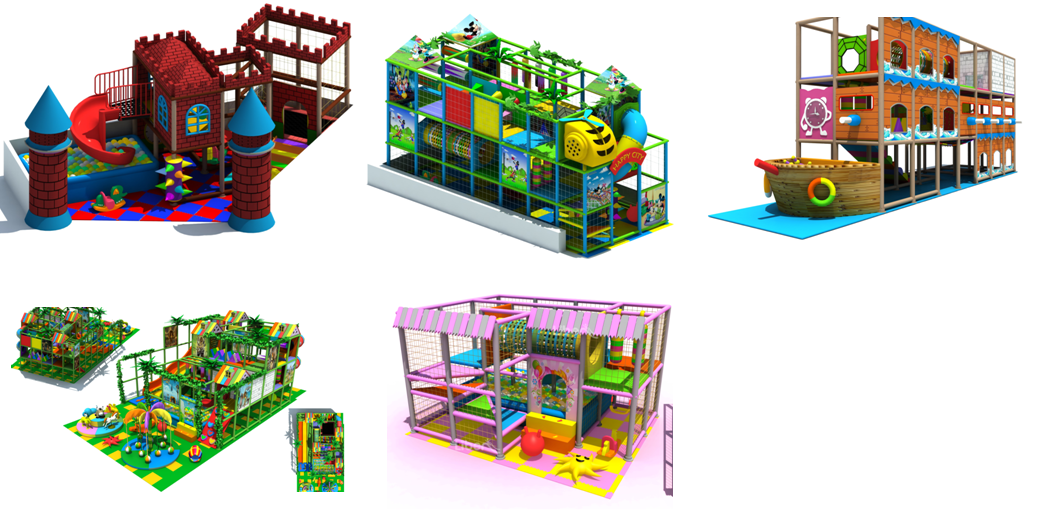 室内淘气堡+儿童乐园+非标定制