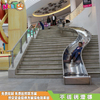 不锈钢半圆滑梯 异形半圆滑梯 304不锈钢滑梯非标定制