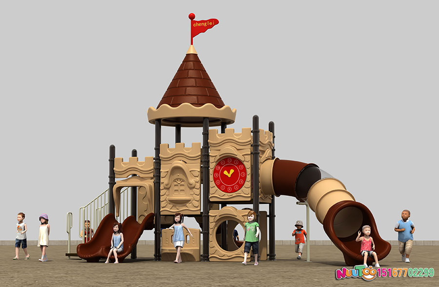 组合滑梯+儿童游乐设备+小博士+长城 (16)