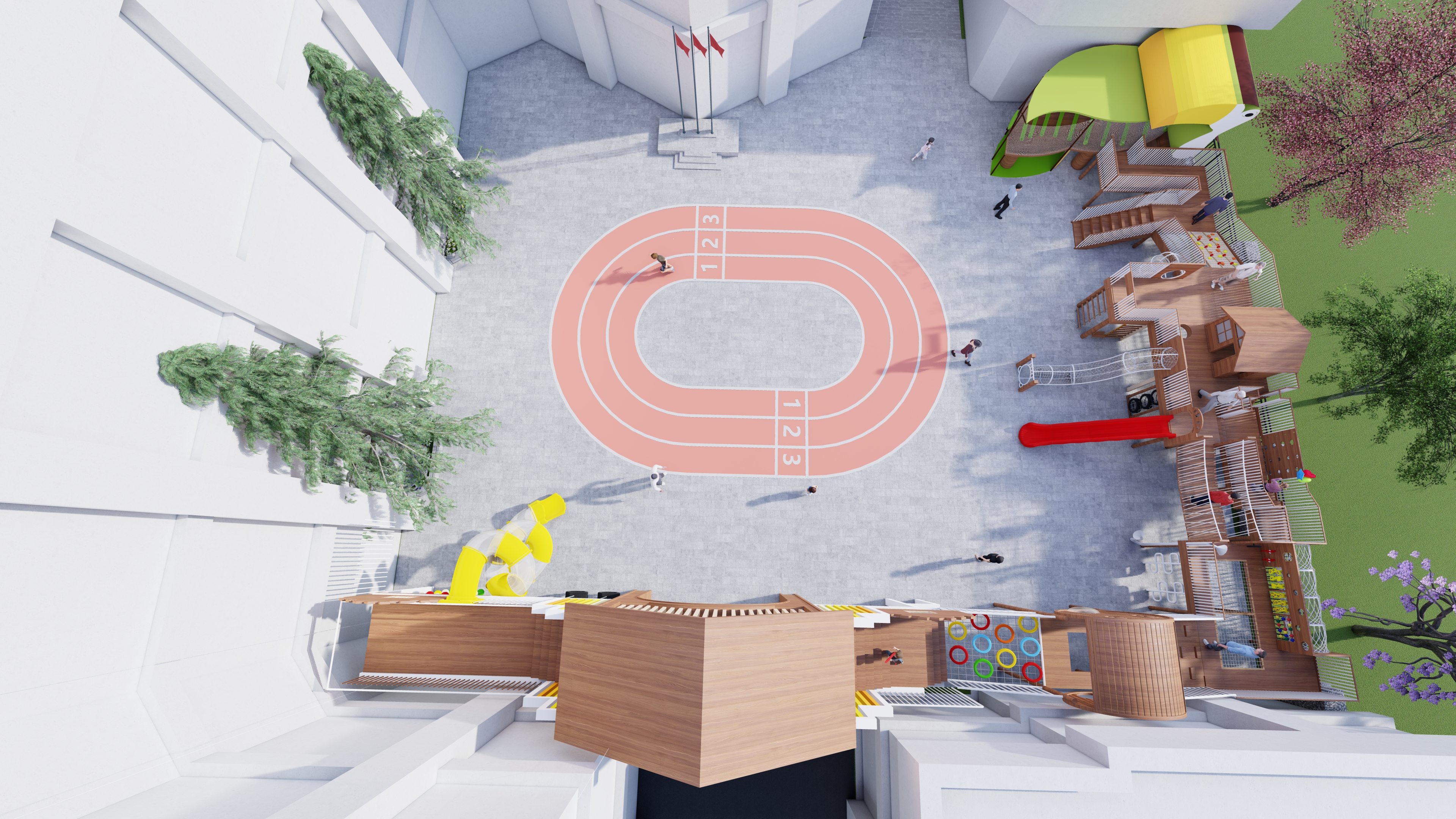 幼儿园户外游乐场-1 (1)