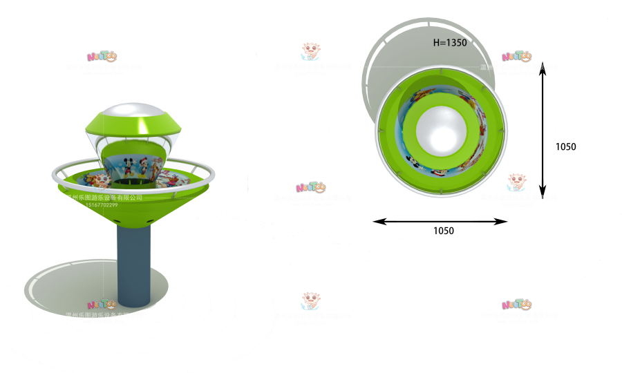 科学探索游乐设施-(11)