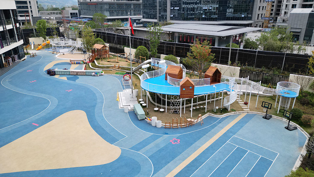 户外无动力游乐设施_永嘉南城街道中心幼儿园