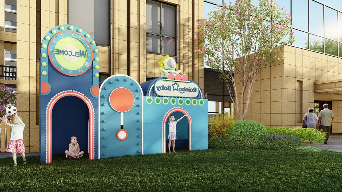 学校安全游乐场设备 (7)