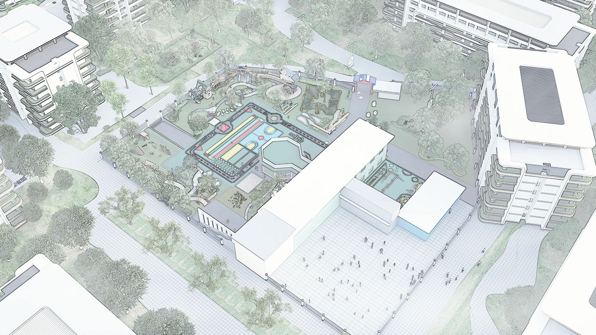 学校游乐场设备 (2)