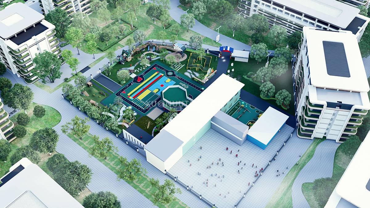 学校户外游乐场设备 (1)