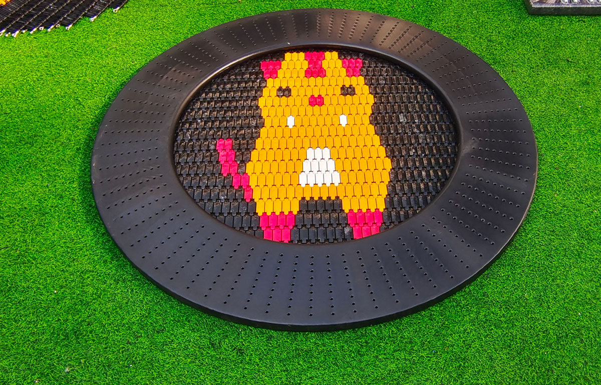 户外蹦床公园,户外蹦床带网厂家