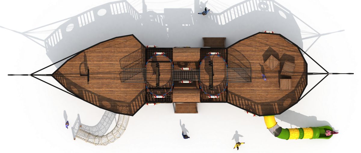 户外海盗船游乐场 (2)