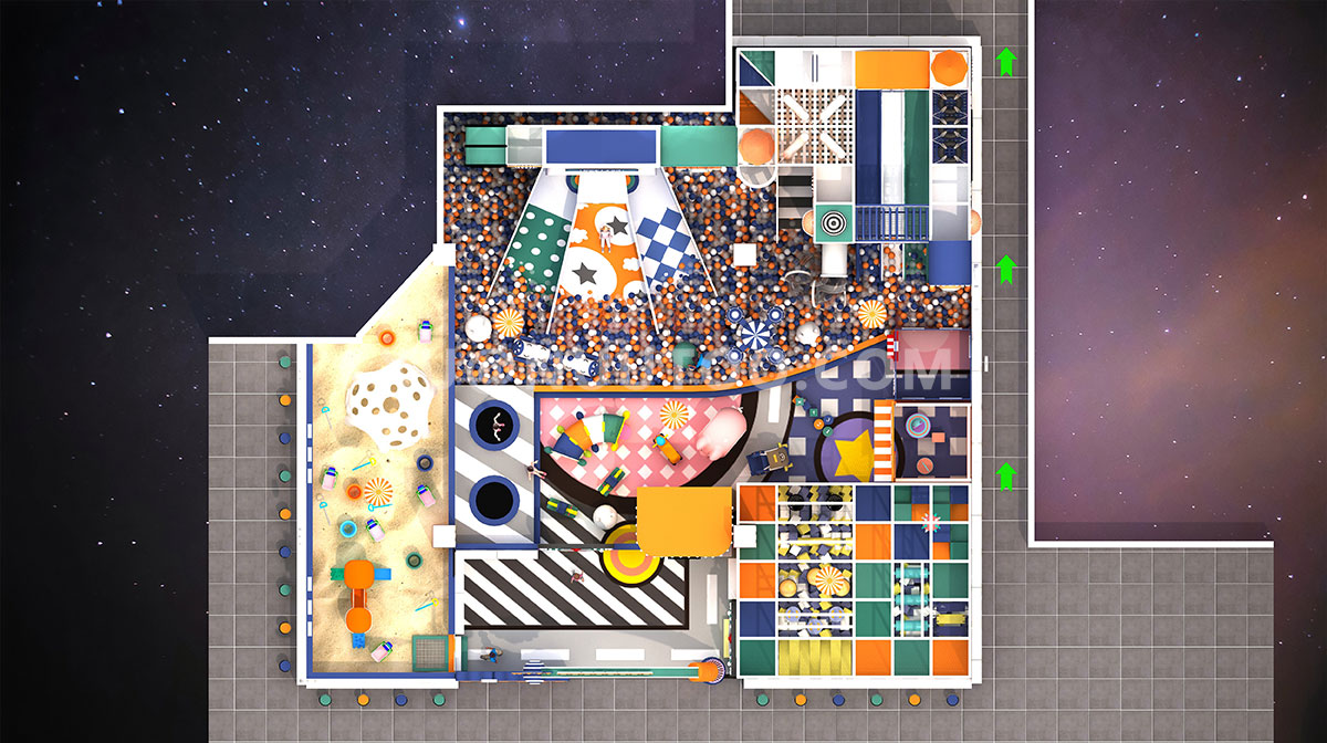 室内游乐场软体游戏 (3)