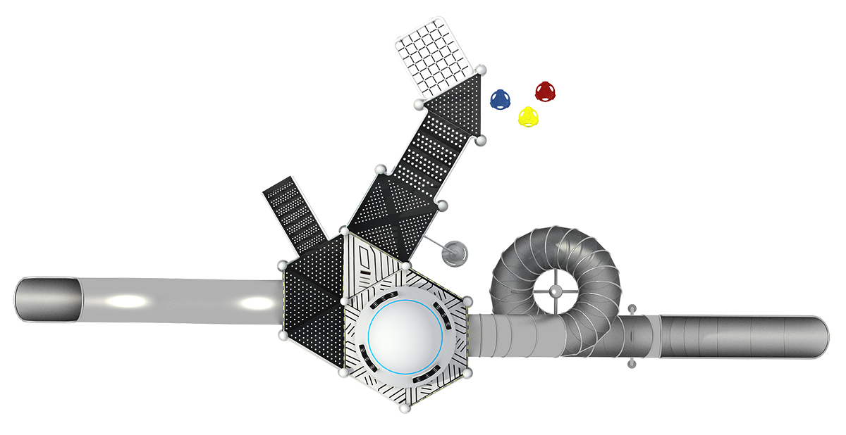 火箭游乐场滑梯 (4)