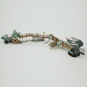 学校户外游乐场设备，学校游乐场工厂