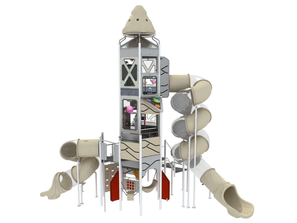 火箭船游乐场设备 (3)
