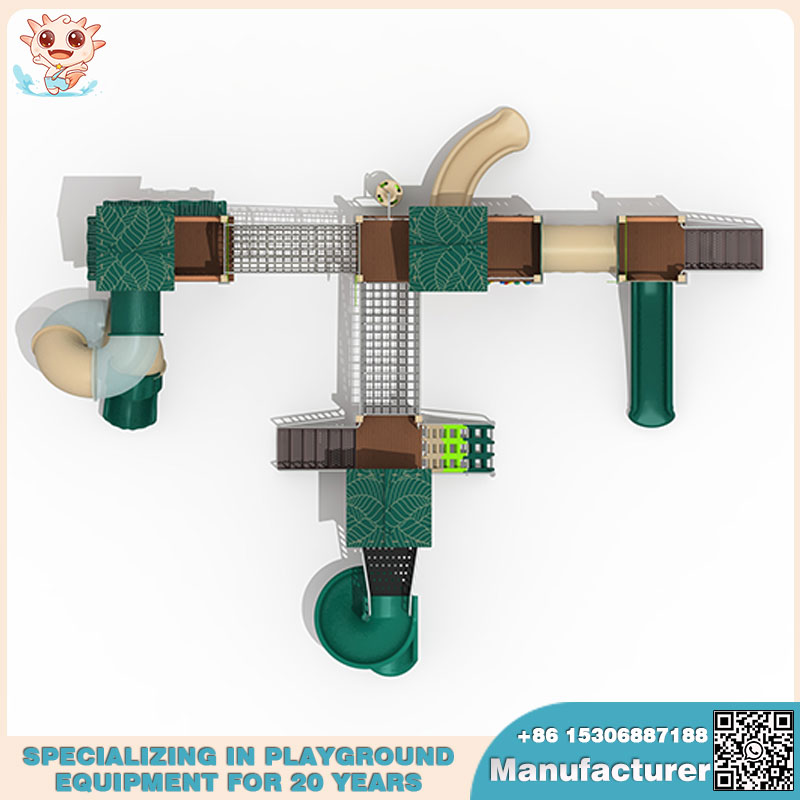 游乐场设备制造商生产安全的户外经典游乐场