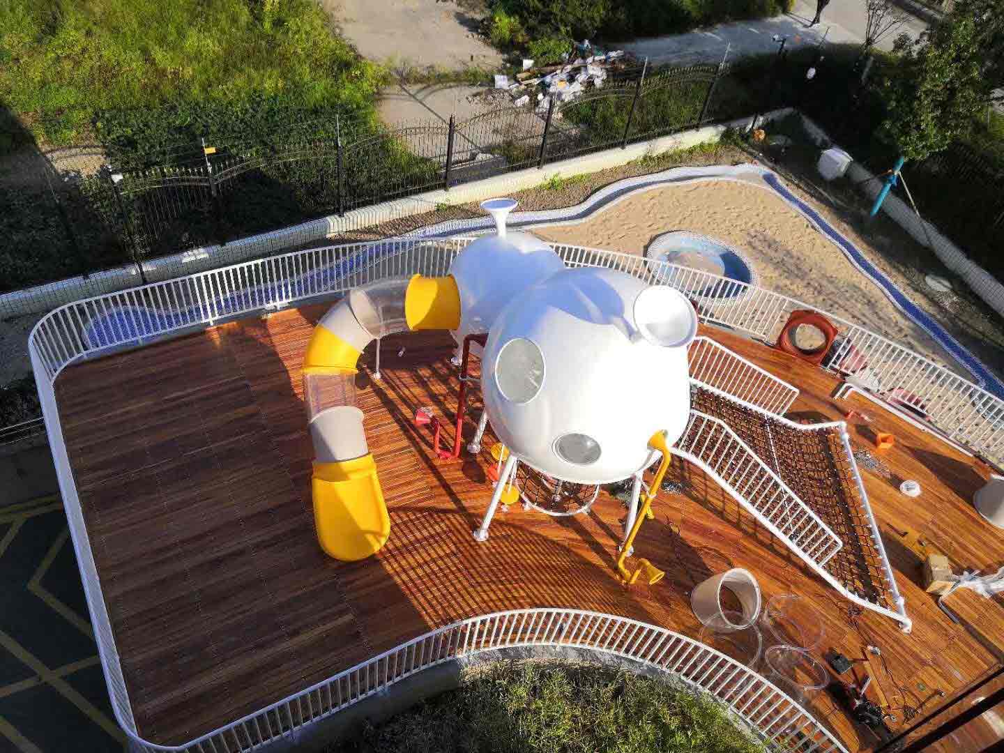 幼儿园组合滑梯-8