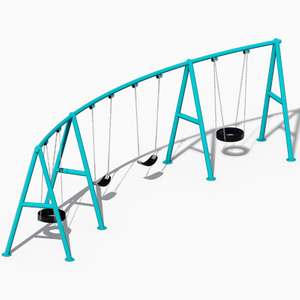 户外儿童秋千旨在增强儿童的户外玩耍体验